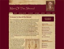 Tablet Screenshot of manoftheshroud.org